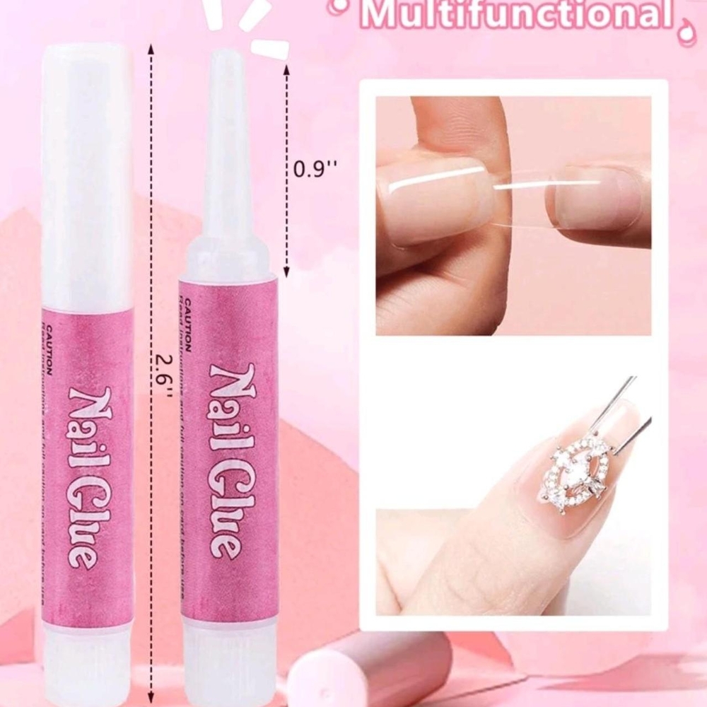 Pink Nail Glue Pen